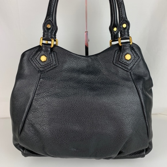 New Marc Jacobs Classic Q Fran Black Satchel - Picture 3 of 10